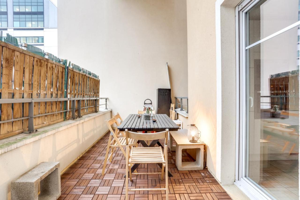 Chic Apart With Terrace And Parking Appartement Bobigny Buitenkant foto